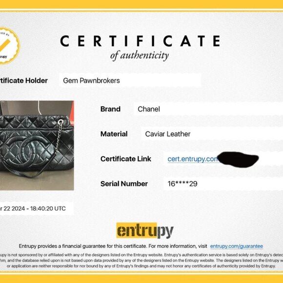 Chanel Caviar Leather Timeless Shopper Tote Purse 16748429 - Picture 5 of 14